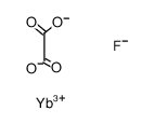 93753-38-9 structure, C2FO4Yb