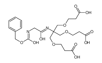 3-[3-(2-carboxyethoxy)-2-(2-carboxyethoxymethyl)-2-[[2-(phenylmethoxycarbonylamino)acetyl]amino]propoxy]propanoic acid 220886-02-2