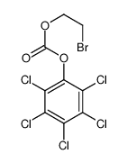 2-bromoethyl (2,3,4,5,6-pentachlorophenyl) carbonate 890-27-7
