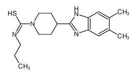 605629-36-5 structure, C18H26N4S