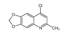 8-chloro-6-methyl-[1,3]dioxolo[4,5-g]quinoline