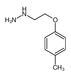 2-(4-methylphenoxy)ethylhydrazine 55459-96-6