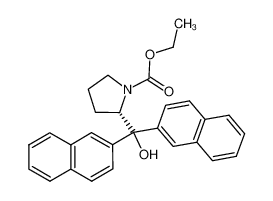 461417-78-7 spectrum, ethyl (S)-(-)-2-(hydroxy(di-2-naphthyl)methyl)-1-pyrrolidine carboxylate