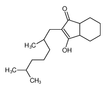 (3aR,7aS)-2-(2,6-dimethylheptyl)-3-hydroxy-3a,4,5,6,7,7a-hexahydroinden-1-one 871482-75-6