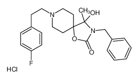 134070-05-6 structure, C23H28ClFN2O3