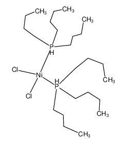 19615-74-8 structure, C24H56Cl2NiP2