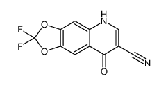 2,2-difluoro-8-oxo-5H-[1,3]dioxolo[4,5-g]quinoline-7-carbonitrile