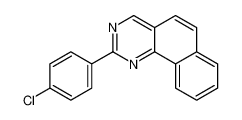 88737-73-9 2-(4-chlorophenyl)benzo[h]quinazoline