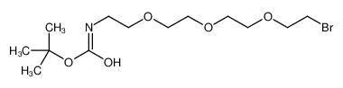 tert-butyl N-[2-[2-[2-(2-bromoethoxy)ethoxy]ethoxy]ethyl]carbamate 1076199-21-7