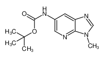 tert-butyl N-(3-methylimidazo[4,5-b]pyridin-6-yl)carbamate 1171920-80-1