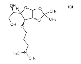 56824-20-5 structure, C14H28ClNO6