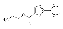 丙基5-(1,3-二氧戊环-2-基)-2-噻吩羧酸酯