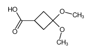 3,3-二甲氧基环丁烷甲酸