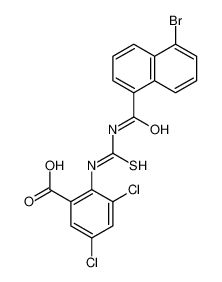 535946-48-6 structure, C19H11BrCl2N2O3S