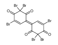 28010-46-0 structure, C12H2Br6O4