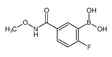 874289-58-4 structure, C8H9BFNO4