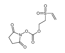 (2,5-dioxopyrrolidin-1-yl) 2-ethenylsulfonylethyl carbonate 918822-70-5