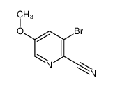 3-Bromo-5-methoxy-2-pyridinecarbonitrile 717843-46-4