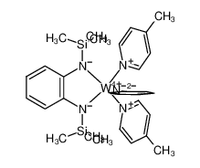 369612-41-9 structure, C30H41N5Si2W++