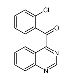 (2-chlorophenyl)-quinazolin-4-ylmethanone 55276-60-3