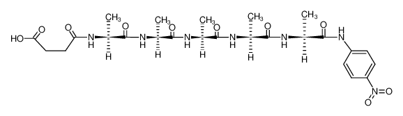 61043-68-3 structure, C25H35N7O10