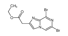 77112-56-2 structure, C10H9Br2N3O2