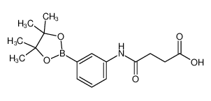 4-oxo-4-[3-(4,4,5,5-tetramethyl-1,3,2-dioxaborolan-2-yl)anilino]butanoic acid 1030269-28-3