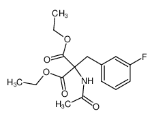 380-70-1 spectrum, diethyl α-acetamido, α-(3-fluorobenzyl)malonate