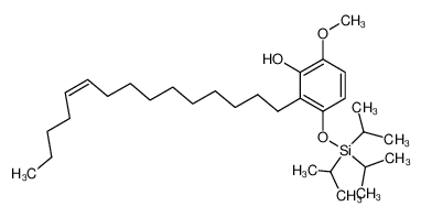 130074-76-9 spectrum, 2-((Z)-10-Pentadecenyl)-6-methoxy-3-(triisopropylsiloxy)phenol