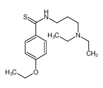 16531-25-2 N-[3-(二乙基氨基)丙基]-4-乙氧基硫代苯甲酰胺