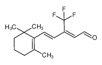 (2Z,4E)-3-Trifluoromethyl-5-(2,6,6-trimethyl-cyclohex-1-enyl)-penta-2,4-dienal 100846-62-6