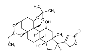 1418284-06-6 structure, C28H41BO8