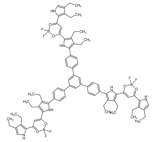 1438391-89-9 structure, C81H87B3F6N6O6