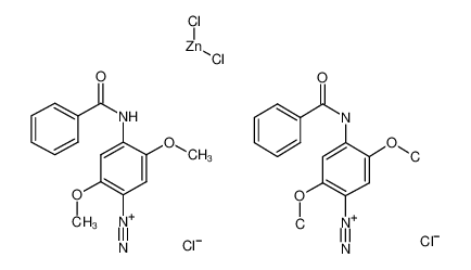 14726-29-5 structure, C30H28Cl4N6O6Zn