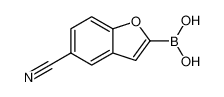 5-氰基-1-苯并呋喃-2-硼酸