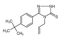 4-烯丙基-5-(4-叔丁基苯基)-4H-1,2,4-噻唑-3-硫醇