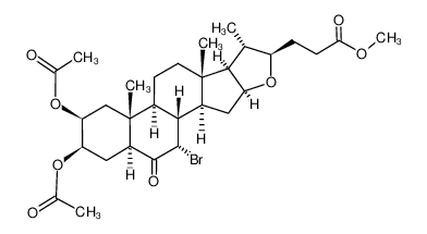 77260-32-3 spectrum, (1S,2aS,4R,5S,6aR,6bS,8aS,8bR,9S,10R,11aS,12aS,12bR)-1-bromo-10-(3-methoxy-3-oxopropyl)-6a,8a,9-trimethyl-2-oxooctadecahydro-1H-naphtho[2',1':4,5]indeno[2,1-b]furan-4,5-diyl diacetate