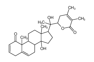 2-[1-hydroxy-1-(14-hydroxy-10,13-dimethyl-1-oxo-7,8,9,11,12,15,16,17-octahydro-4H-cyclopenta[a]phenanthren-17-yl)ethyl]-4,5-dimethyl-2,3-dihydropyran-6-one