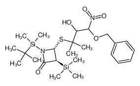 128971-81-3 (3S,4R)-4-[[4-(Benzyloxy)-3-hydroxy-2-methyl-4-nitro-2-butyl]thio]-1-(tert-butyldimethylsilyl)-3-(trimethylsilyl)-2-azetidinone