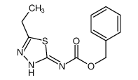 Benzyl (5-ethyl-1,3,4-thiadiazol-2-yl)carbamate 30832-90-7