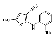 2-[(2-氨基苯基)氨基]-5-甲基-3-噻吩甲腈