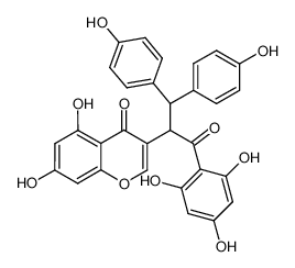 93413-00-4 structure, C30H22O10