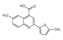 438216-88-7 structure, C16H13NO2S