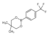 501374-30-7 structure, C12H14BF3O2