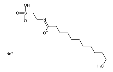 70609-66-4 structure, C14H28NNaO4S