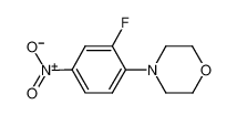 4-(2-fluoro-4-nitrophenyl)morpholine 2689-39-6