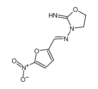 (E)-3-(((5-nitrofuran-2-yl)methylene)amino)oxazolidin-2-imine