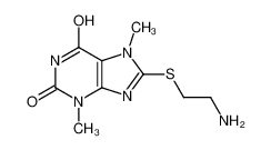 115050-23-2 8-(2-aminoethylsulfanyl)-3,7-dimethylpurine-2,6-dione