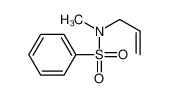 N-methyl-N-prop-2-enylbenzenesulfonamide