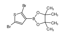2-(2,5-Dibromothiophen-3-yl)-4,4,5,5-tetramethyl-1,3,2-dioxaborolane 942070-22-6